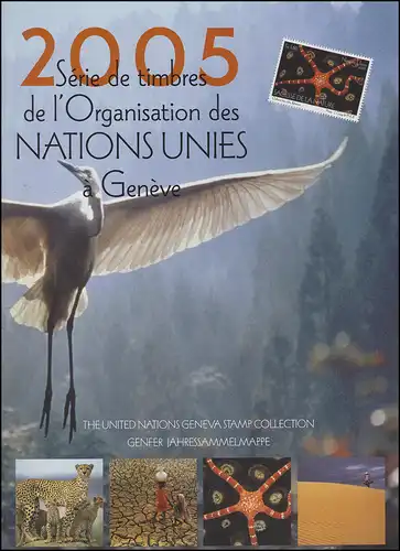 Recueil annuel des Nations unies Genève 2005, frais de port **