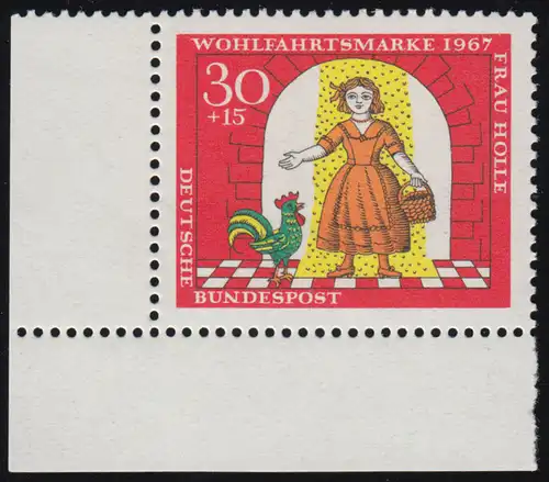 540 Frères bien-être Grimm 30+15 Pf Mme Holle ** Coin et l.