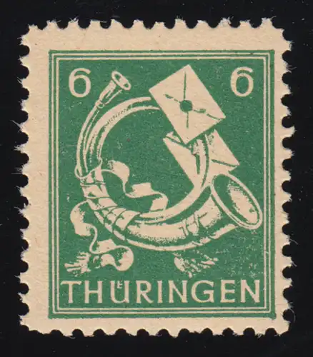 SBZ 95AXdw marque libre 6 Pf, vert ombragique, ** frais de port vérifié