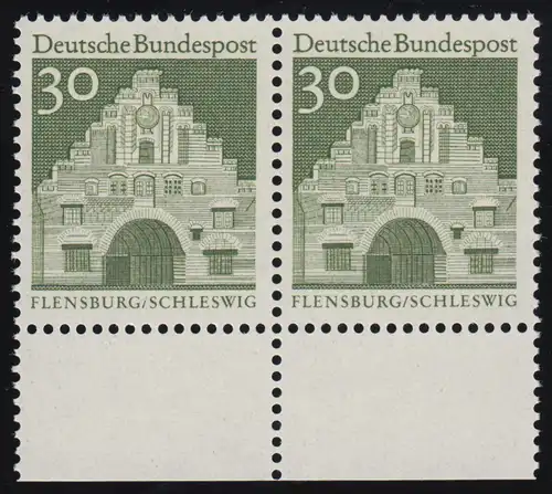 492 bâtiments grands 30 paire de vert Pf UR ** post-fraîchissement