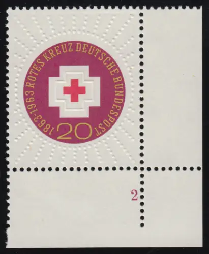 400 Rotes Kreuz ** FN2 - Zähnung dg-8