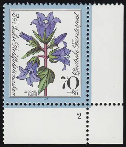 821 bien-être fleurs 70+35 pf fleur de cloche ** FN2