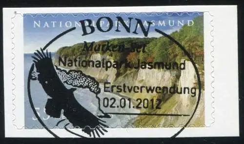 2908 Nationalpark Jasmund SELBSTKLEBEND aus Folienblatt 18, EV-O Bonn