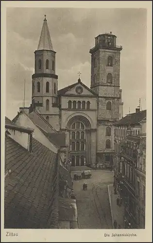 Ansichtskarte Zittau: Die Johanniskirche, ungebraucht