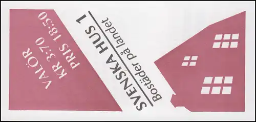 Carnets de marques 201 Bâtiments traditionnels: Fermes 1995 **/MNH