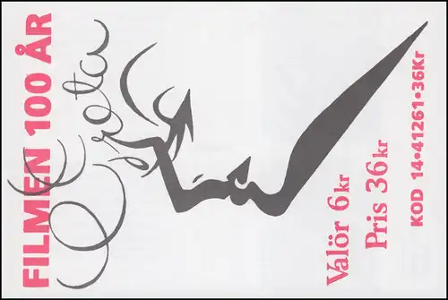 Cahiers de la marque 207 Histoire du cinéma - Cinéma 1995 **/MNH