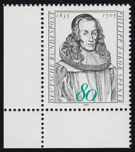 1235 Philippe Jakob Spener ** Coin et l.