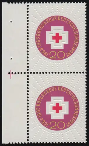400 Croix-Rouge ** croix passoire, paire, gauche 6 trous