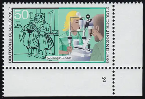 1274 Adolescents de jeunesse 50+25 Pf ** FN2