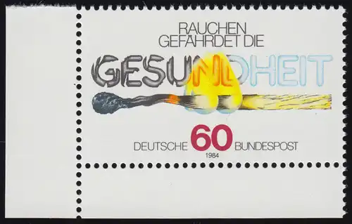 1232 Anti-Raucher-Kampagne ** Ecke u.l.