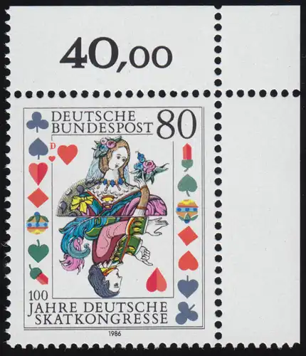 1293 Congrès allemands de skat ** Coin o.r.