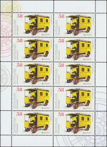 3007 Europe / CEPT Véhicules postaux - Véhicules de livraison de colis Lloyd - 10 livres **