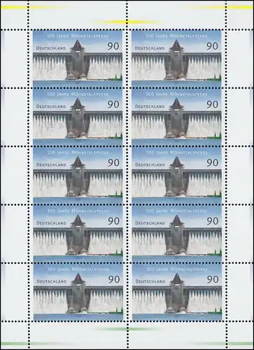 3000 möhnetalsprerre - Bogen 10 ** post-fraîchissement