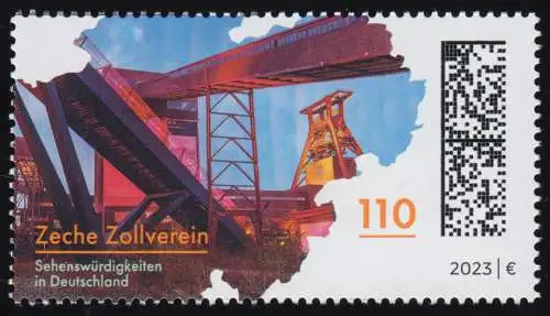 3739 Zeche Zollverein, ** postfrisch