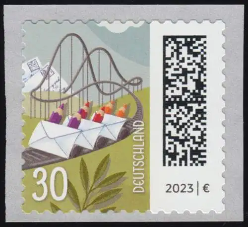 3740 Poste 30 centimètre sk de 500 avec numéro UNGERADER **