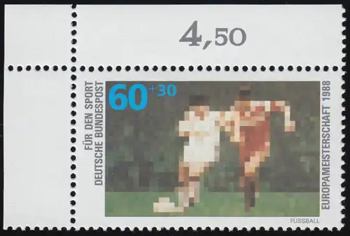 1353 Football 60+30 Pf ** coin o.l.