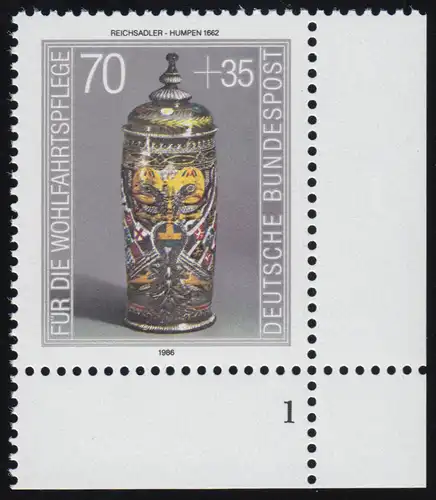 1297 Verres précieux de bien-être 70+35 Pf ** FN1