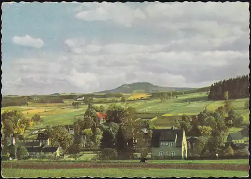 Landpost Neudorf (Erzgebirge) 2 auf AK Bärenstein, ANNABERG-BUCHHOLZ 27.7.1961