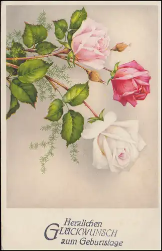 Landpost Klein-Horsten au sujet de VAREL (OLDENBURG) 8.4.1942 à l'anniversaire d'AK