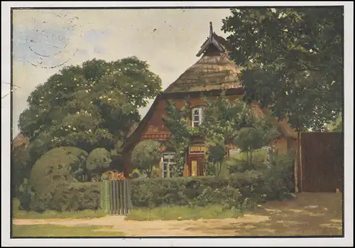 Le courrier de campagne sur RATHENOV 30.4.35 sur AK Amelinghausen