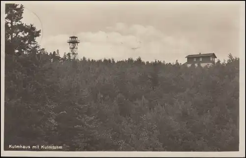 Landpost Saalfelder-Kulm bei Saalfeld / Remschütz Saalfeld (Saale) Land 12.7.30