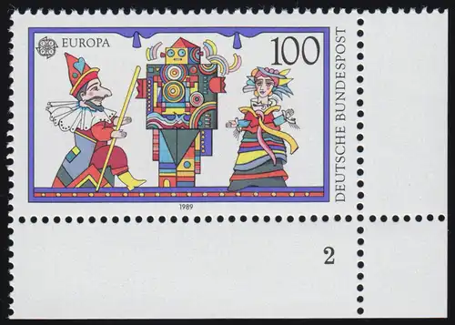 1418 Europa 100 Pf Puppentheater ** FN2