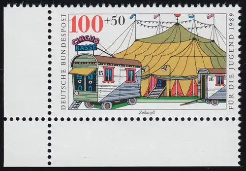 1414 cirque 100+50 tente de cirques Pf ** coin et l.