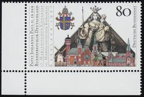 1320 Papst Johannes Paul II. ** Ecke u.l.