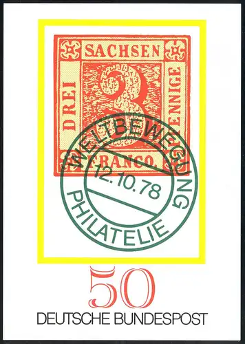 PSo 5 Tag der Briefmarke, ESSt Essen Tag der Briefmarke 01.11.1978