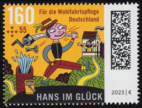 3747 Hans im Glück 160 Cent, ** postfrisch