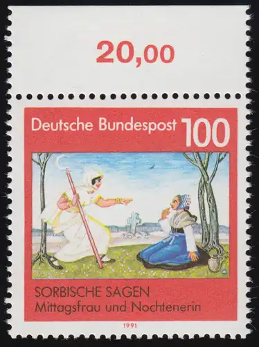 1577 Sorbische Sagen 100 Pf ** Oberrand