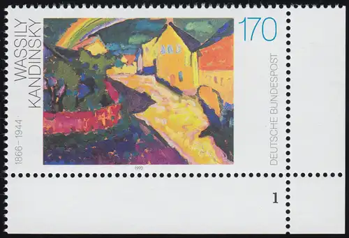1619 Deutsche Malerei 170 Pf Kandinsky ** FN1
