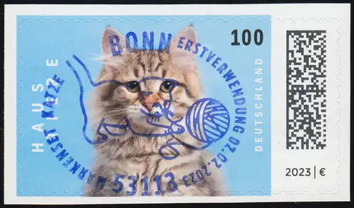 3751 Beliebte Haustiere: Katze, selbstklebend, EV-O Bonn