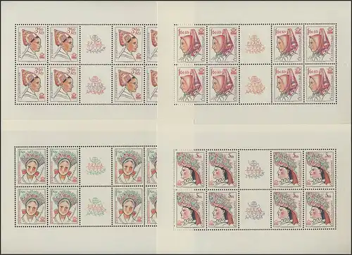 Tschechoslowakei 2387-2390 Kleinbogen-Satz II zur Ausstellung PRAGA 1978 ** MNH