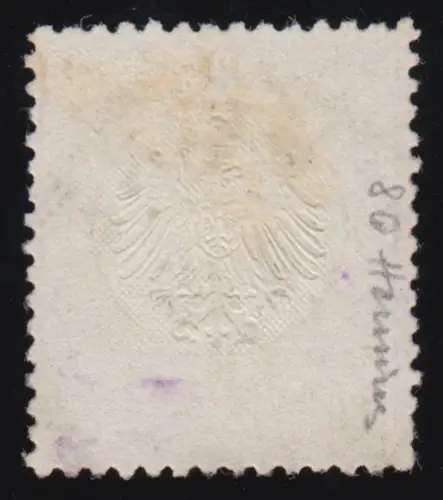 8 Kleiner Brustschild 2 Kreuzer, MAINZ 14.10.72, mit weichem Bleistift signiert