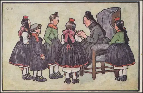 Landpost Loshausen / Treysa (Bz. Kassel) Land, TREYSA 19.7.1930 auf AK