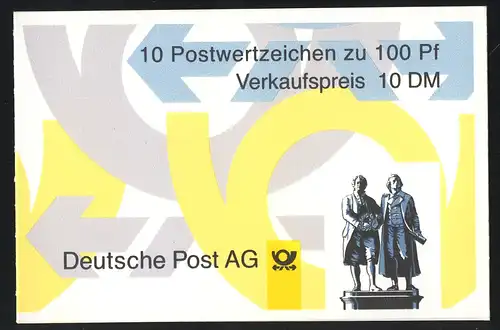 36II Goethe/Schiller mit 7 schwarzen Randziffern-Fragmenten, VS-O Frankfurt