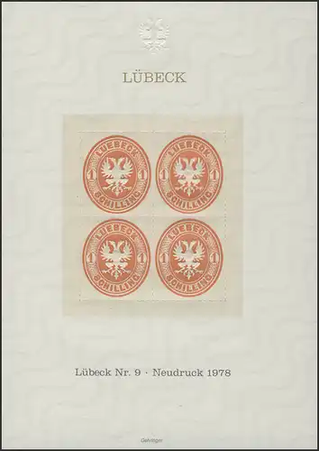 Pression spéciale de la liqueur n° 9 Réimpression du quadrillage 1978