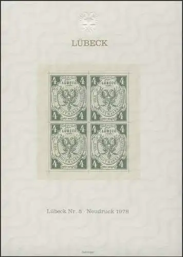 Pression spéciale de la liqueur n° 5 Réimpression du quadrillage 1978