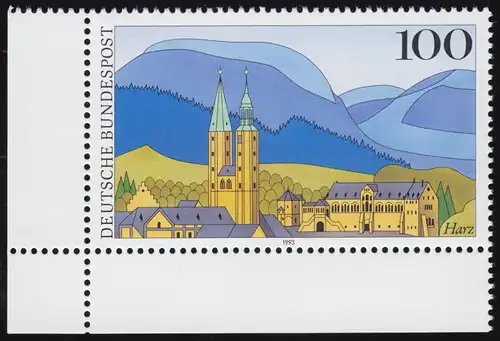 1685 Harz Goslar 100 Pf ** Ecke u.l.
