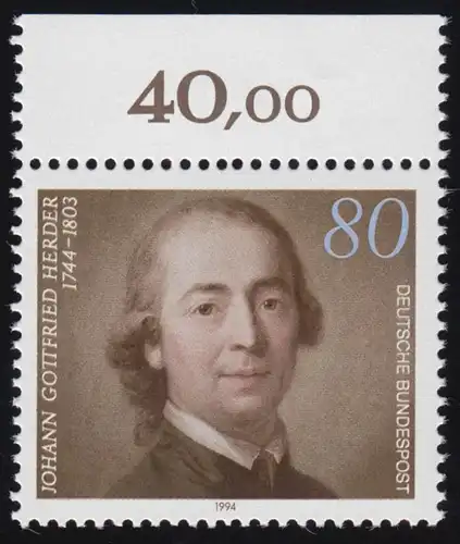 1747 Johann Gottfried Herder ** Oberrand