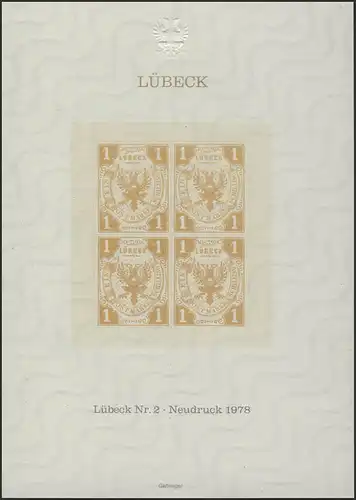 Pression spéciale de la liqueur n° 2 Réimpression du quadrillage 1978