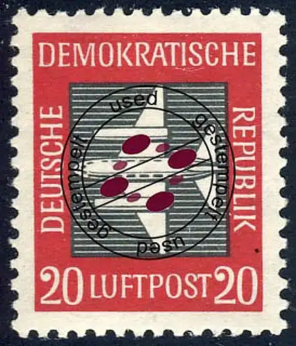 610 Flugpost 20 Pf O