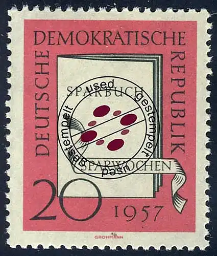 599 Sparwochen 20 Pf O