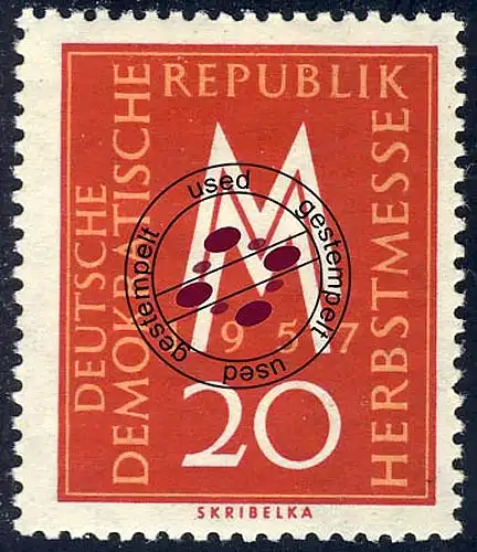 596 Leipziger Herbstmesse 20 Pf O