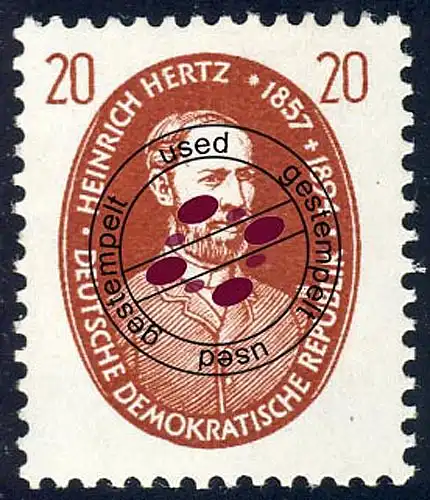 576 Naturwissenschaftler 20 Pf O