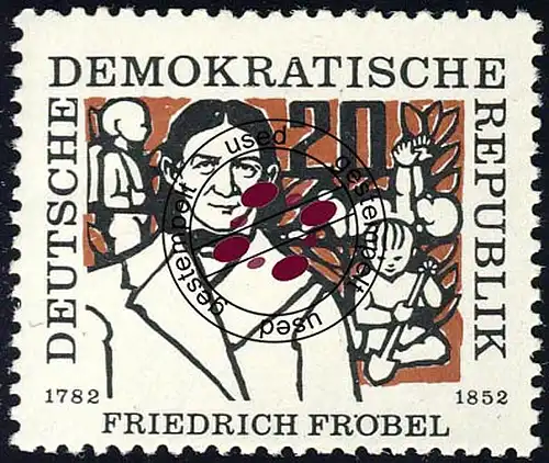 565 Friedrich Fröbel 20 Pf O