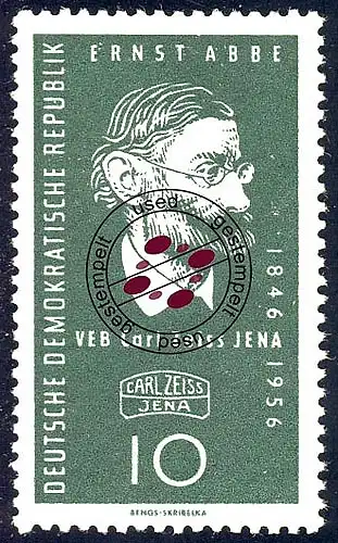 545 Carl-Zeiss-Werke Jena 10 Pf O
