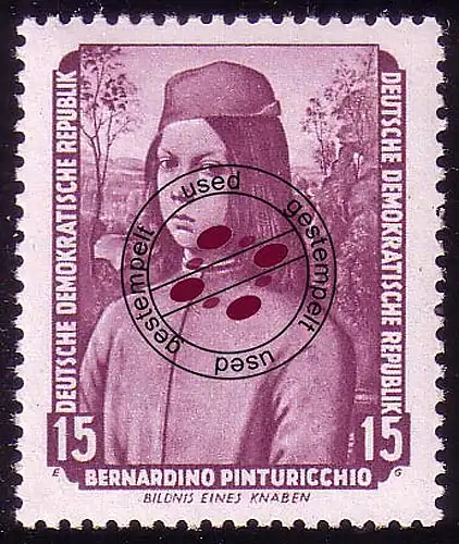 506 Gemälde 15 Pf Pinturicchio O