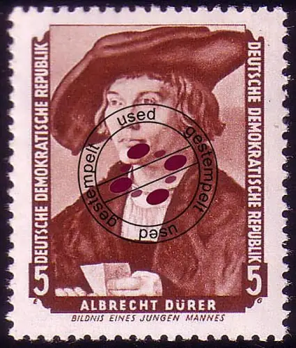 504 Gemälde 5 Pf Dürer O